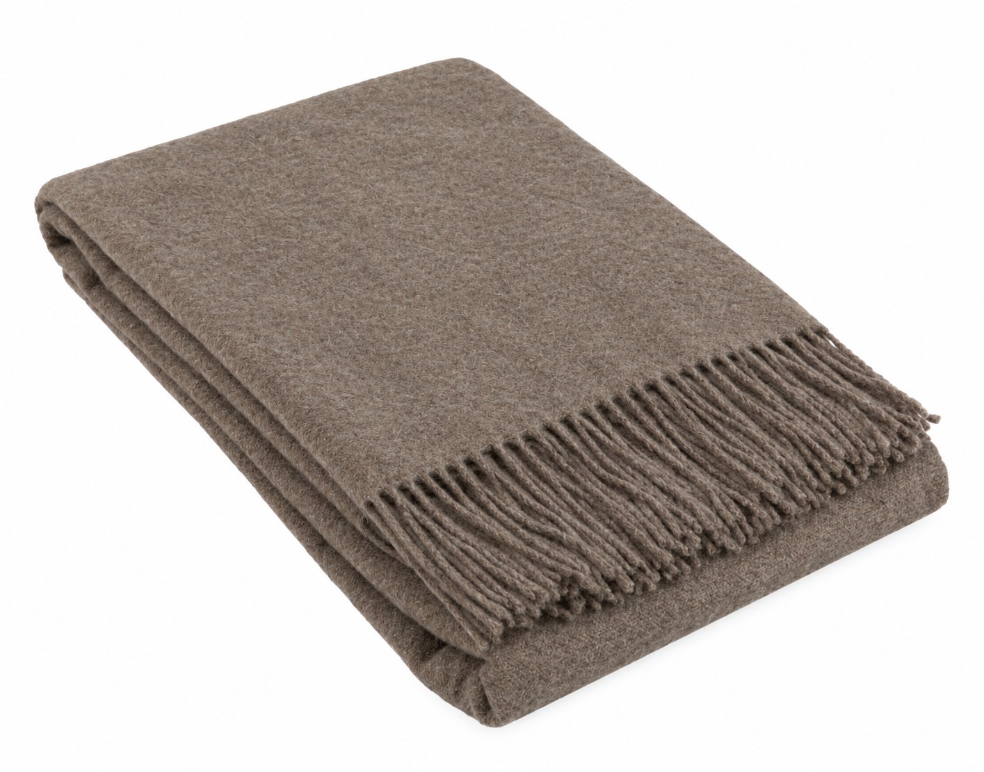 Merinovillainen torkkupeitto, beige